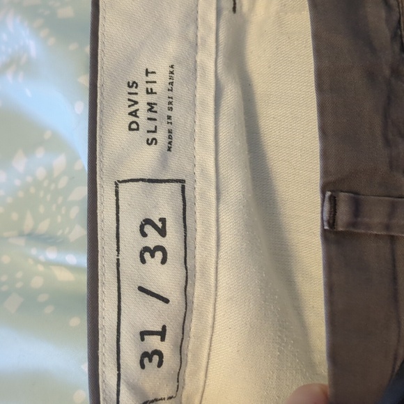 Club Monaco DARK GRAY Davis Slim For Corton Chino - Picture 4 of 6